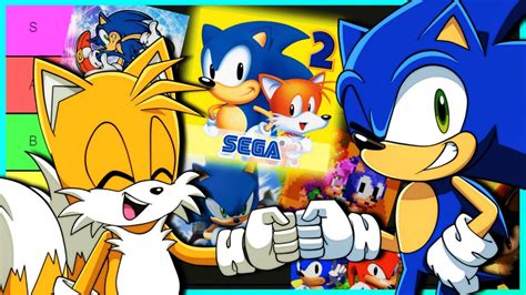 Sonic & Tails' SONIC GAMES Tier List - clipzui.com