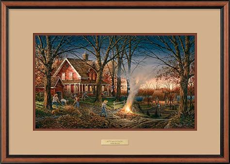 Autumn Evening - Framed by Terry Redlin