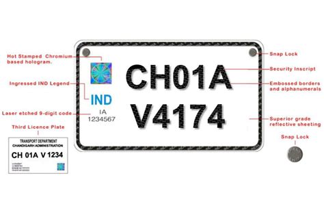 High Security Registration Plates (HSRP) to be pre-fitted on vehicles ...