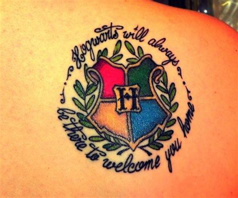 Pin by Meghan Evans on Awesome Tattoos | Harry potter tattoos, Tattoos, Hogwarts tattoo