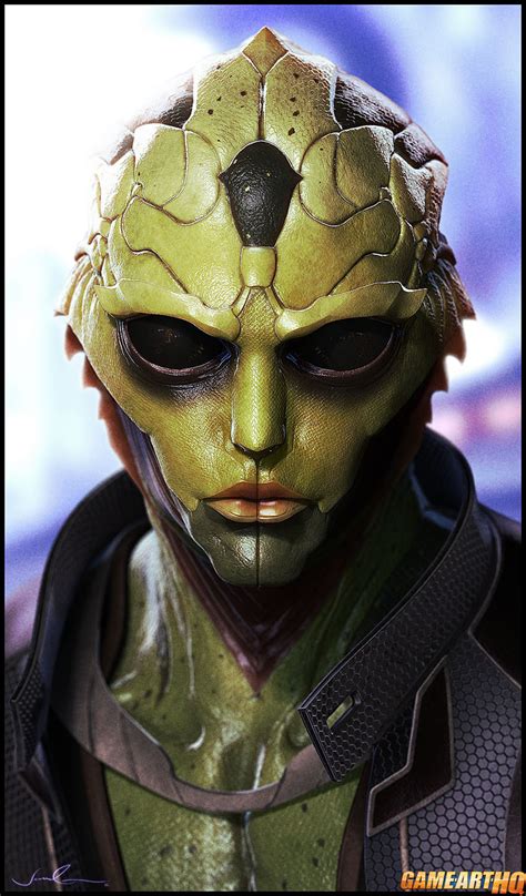 Thane Krios from Mass Effect Fan Art | Game-Art-HQ