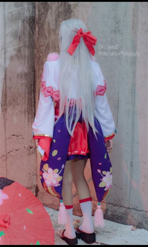 Kagura Cherry Witch skin cosplay, Hobbies & Toys, Memorabilia & Collectibles, Fan Merchandise on ...