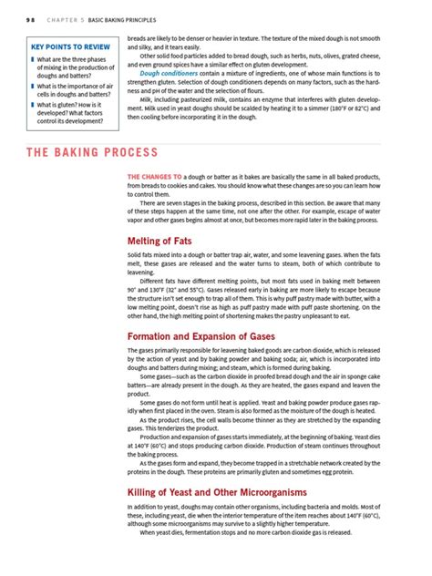 The Baking Process | PDF