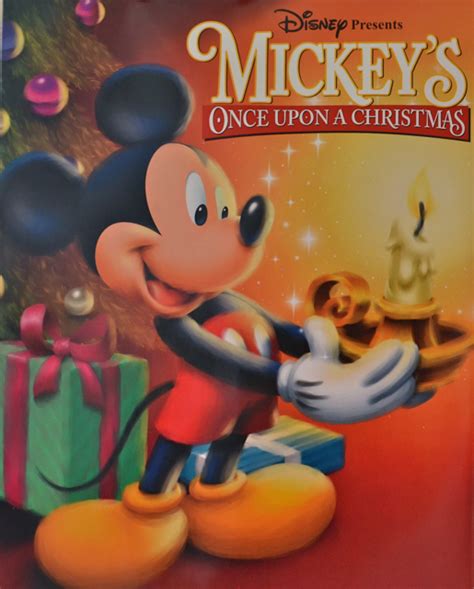 Mickey's Once Upon a Christmas Mickey Mouse Holiday Lithograph Disney - Other