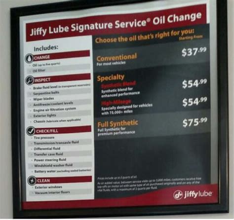 Jiffy Lube Oil Change Prices 2021 | Find The Best Price Near You