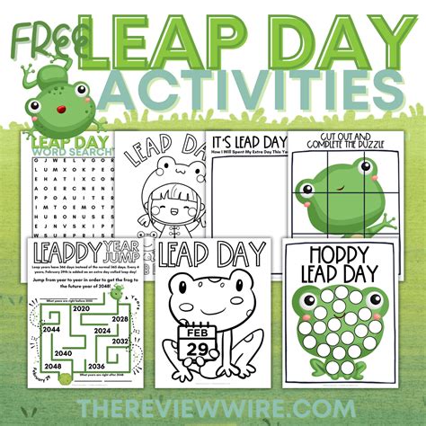 Leap Day 2024 Activities For Preschoolers - Amanda Thomasine