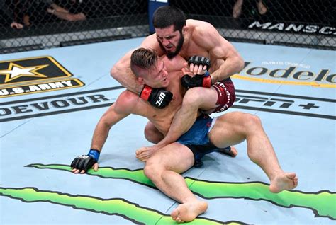 VIDEO: Islam Makhachev Records Submission Win Against Drew Dober ...