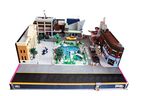 Cool Stuff: Back To The Future LEGO Hill Valley 2015, 1955 Clock Tower and Time Train – /Film