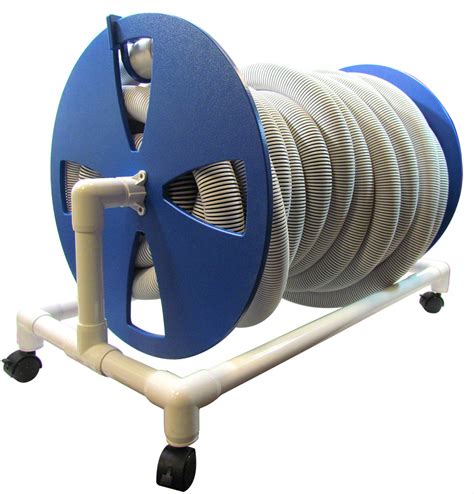 Heavy-Duty Vacuum Hose Storage Reel - Large Capacity