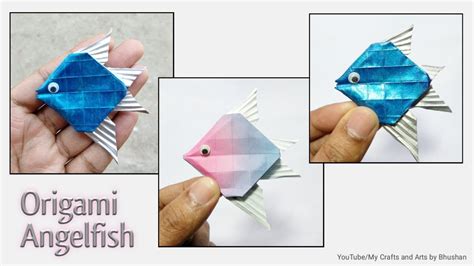 Origami Angelfish | Origami fish - YouTube