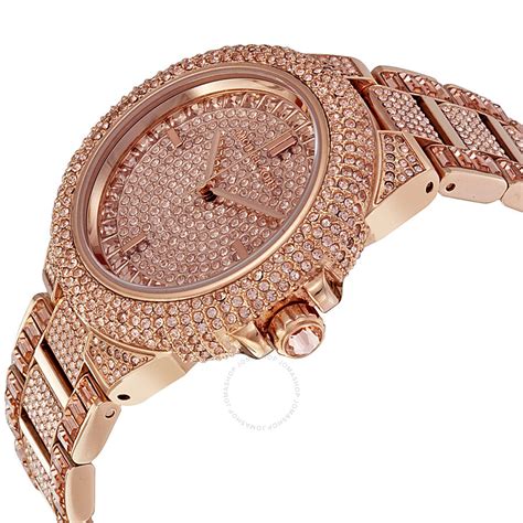 Michael Kors Camille Rose Dial Rose Gold-tone Ladies Watch MK5862 - Camille - Michael Kors ...