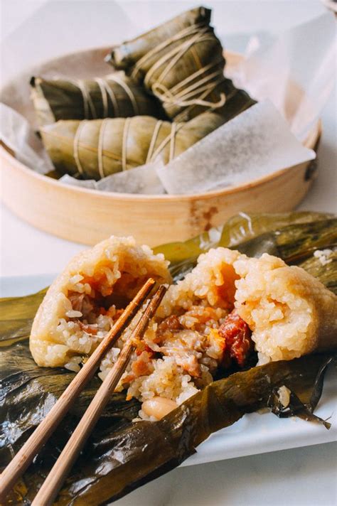 Cantonese-Style Zongzi (Rice Dumplings) | Recipe | Food, Recipes, Asian ...