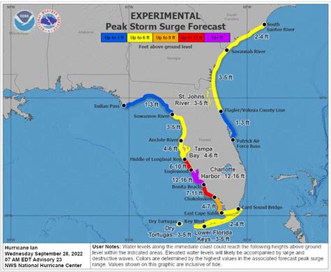 Florida Map Shows Hurricane Idalia S Massive Storm Surge | Hot Sex Picture