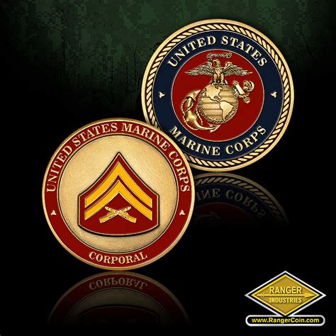 U.S. Marine Corps Corporal Coin – Ranger Coin Store