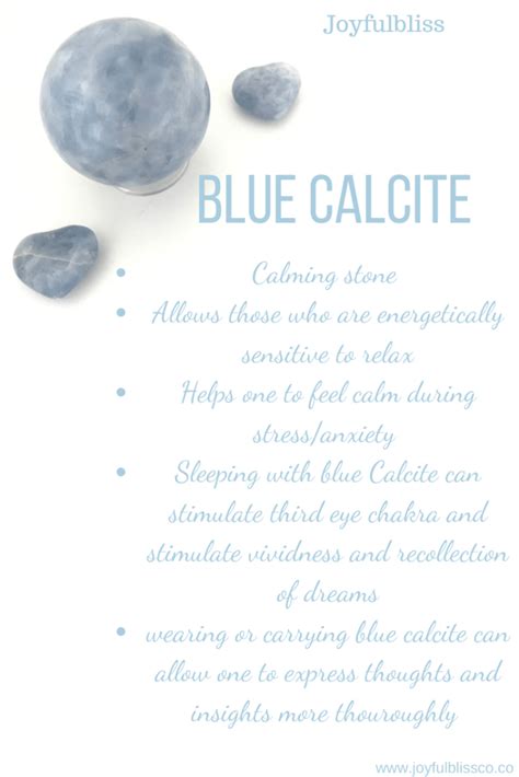 Blue Calcite Healing Properties | JoyfulBliss