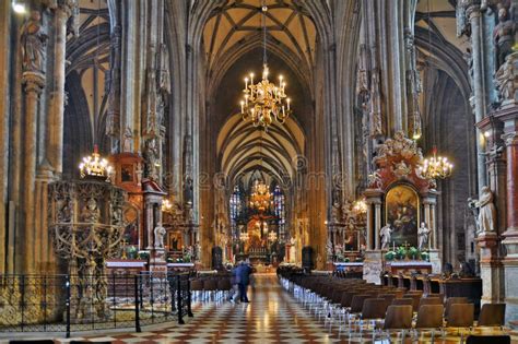 St. Stephen`s Cathedral, Vienna Editorial Photography - Image of ...