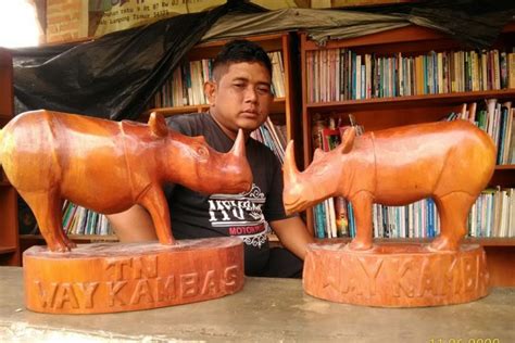 Sumatran rhino conservation inspires a thriving creative economy