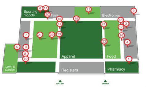 Walmart Black Friday Store Map 2014