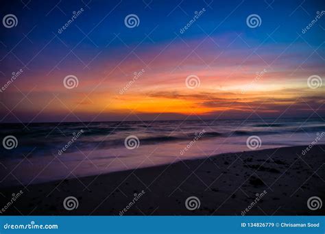 Sunrise at Havelock Island stock image. Image of colorful - 134826779