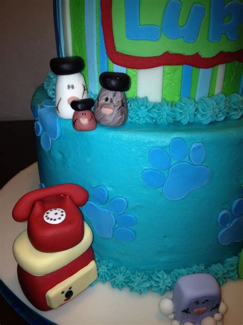 Blue's Clues Birthday Cake - CakeCentral.com