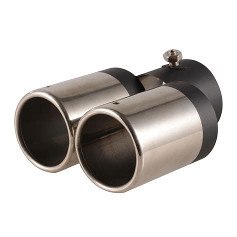 Car Exhaust Pipe Y Type Mufflers Stainless Steel Dual Exhaust End Pipes ...