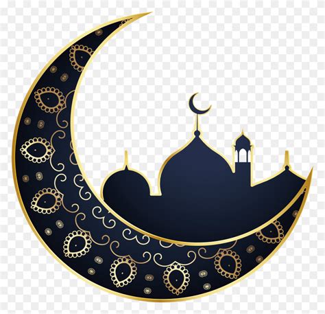 Islam Mosque Ramadan Moon Decorations Free Png And Vector Vector - Moon ...