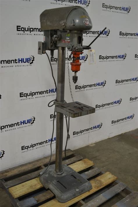 Delta Milwaukee 14" Floor Model Vintage Drill Press - The Equipment Hub