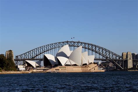 Sydney Opera House And New Bridge Free Stock Photo - Public Domain Pictures