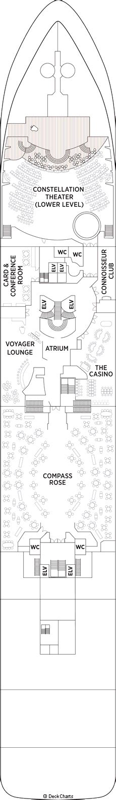 Seven Seas Voyager Deck Plans: Ship Layout, Staterooms & Map - Cruise ...