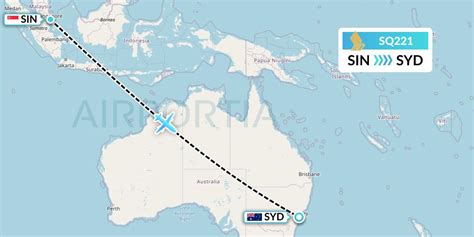 SQ221 Flight Status Singapore Airlines: Singapore to Sydney (SIA221)