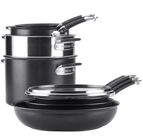 Analon Smart Stack Pots and Pans - Devour Dinner