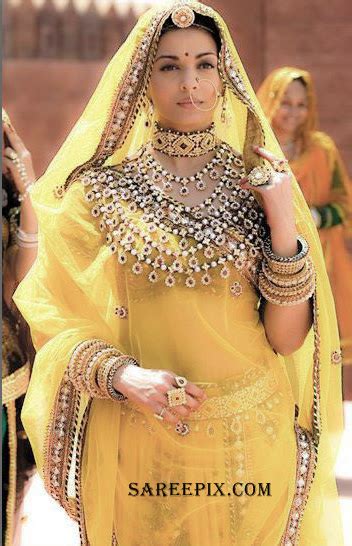 Aishwarya rai traditional lehenga pics from Jodha Akbar