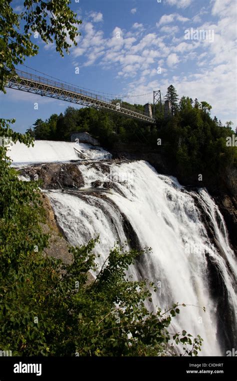 Montmorency Falls, near Quebec City, Canada Stock Photo - Alamy