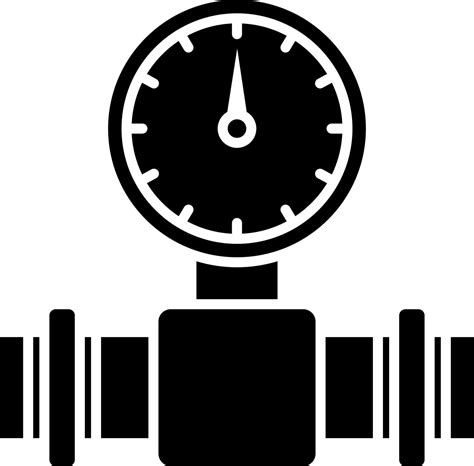 Pressure gauge sign or symbol. 24243648 Vector Art at Vecteezy