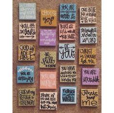 ONE mini canvas // choose any. by gloriouslyruined on Etsy Canvas Crafts, Diy Canvas, Canvas ...