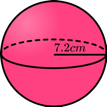 Volume Of A Sphere - GCSE Maths - Steps & Examples