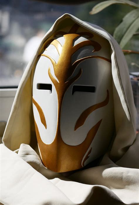 Temple Guard Mask. Jedi Tample Mask Helmet. Jedi Mask. - Etsy UK