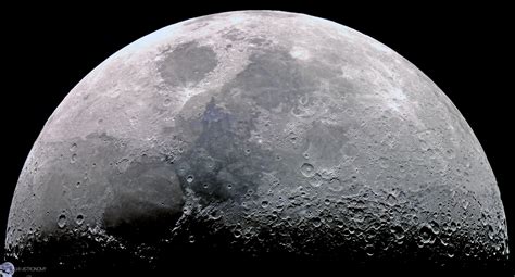 an image of the moon taken from space