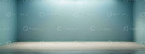 blur abstract soft blue studio and wall background. AI generated ...