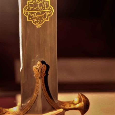 Talwar from India dated to the Late 18th Century on display at the Queen’s Gallery in Edinburgh ...