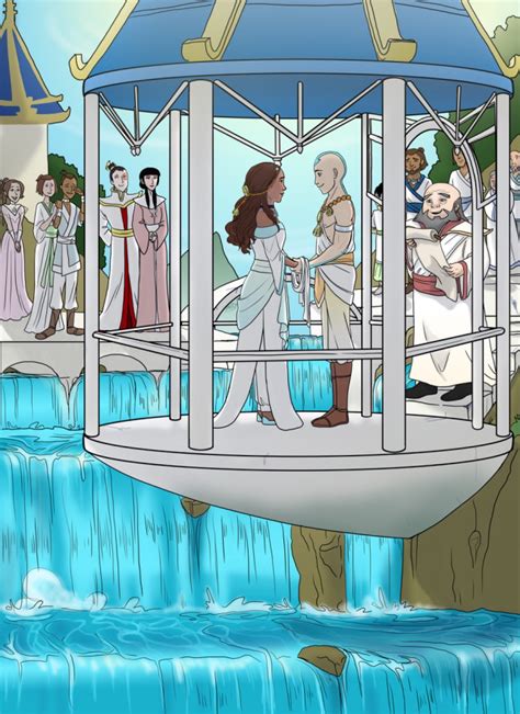 Avatar The Last Airbender Aang and Katara’s wedding day | Avatar the last airbender art, Avatar ...