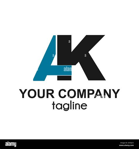 AK initials letter company logo and icon Stock Vector Image & Art - Alamy