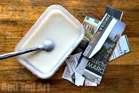 Easy Paper Mache Glue Recipe - Cheap, Strong & Durable