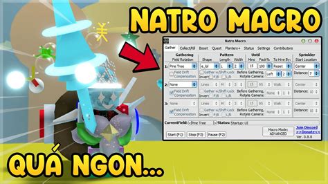 Lần Đầu Dùng NATRO MACRO Trong Bee Swarm Simulator Và...Nó Ngon ...