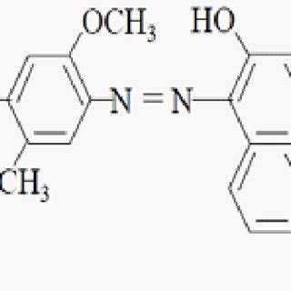 Chemical structure of the anionic dye Red 40 | Download Scientific Diagram