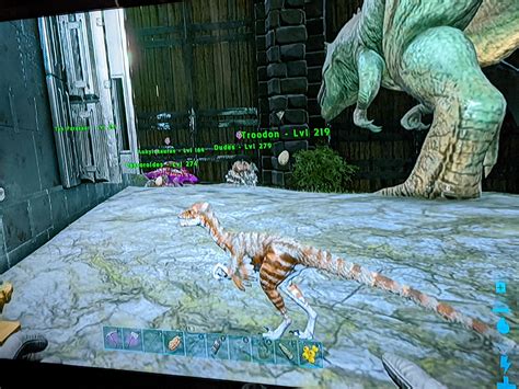 Tamed my first troodon : r/ARK