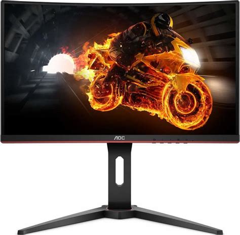 AOC C24G1 VA Curved Gaming Monitor 24" FHD 1920x1080 144Hz με Χρόνο ...