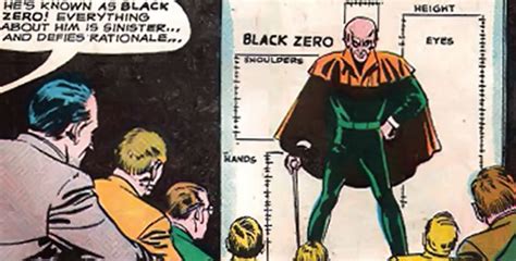 Black Zero - Superman enemy - Pre-Crisis DC Comics - Character profile - Writeups.org