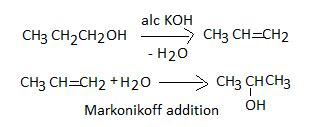 Convert propan-1-ol to propan-2-ol - Chemistry - Alcohols Phenols and Ethers - 9579653 ...