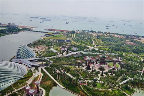 File:Gardens by the Bay South viewed from Sands Sky Park, Marina Bay ...